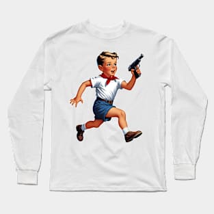 Boy's Toy Long Sleeve T-Shirt